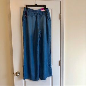 Merona Tencel Wide Leg Chambray Pants